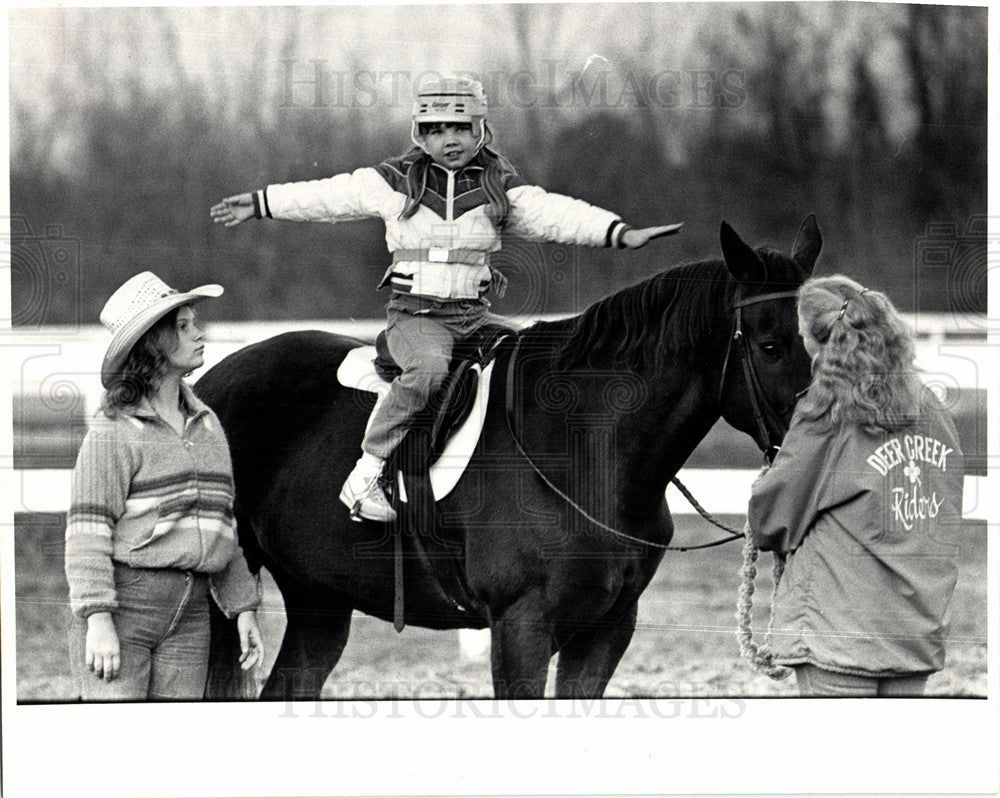 1981 Horseback Riding-Historic Images