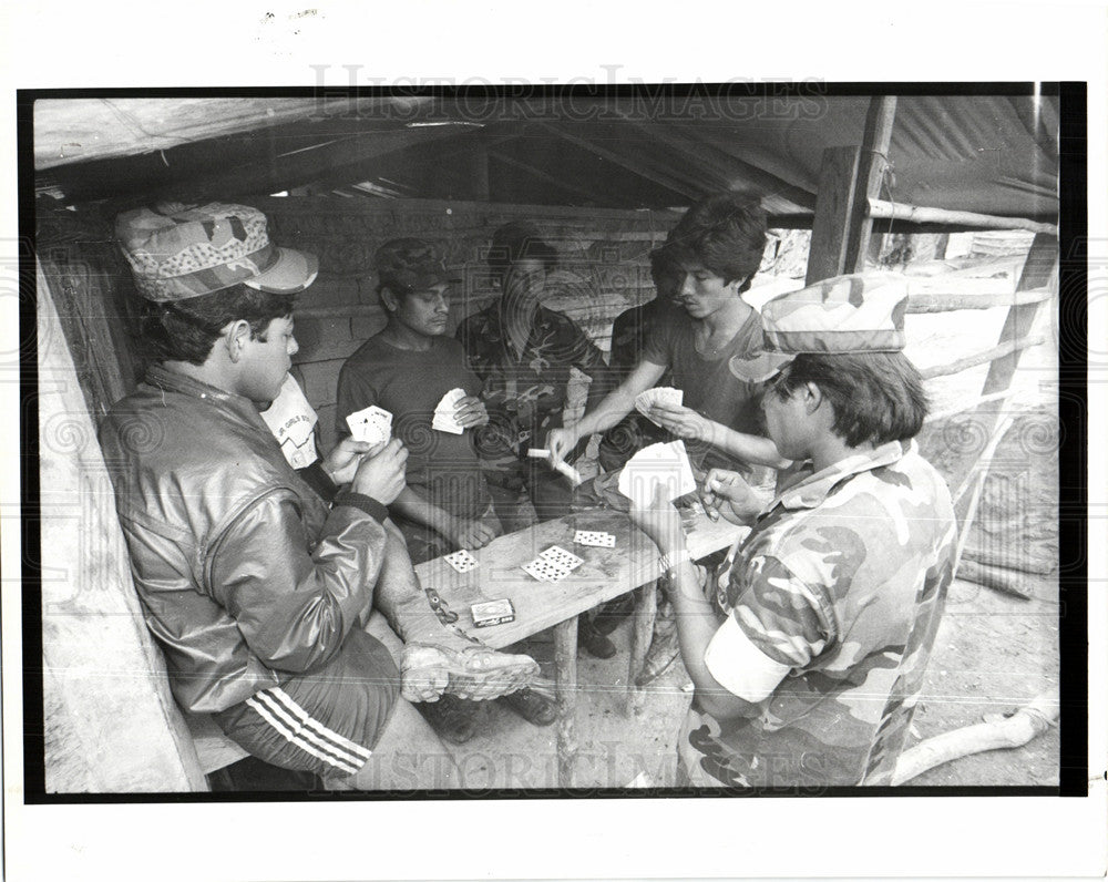 1990 HONDURAS Soldier Contras-Historic Images