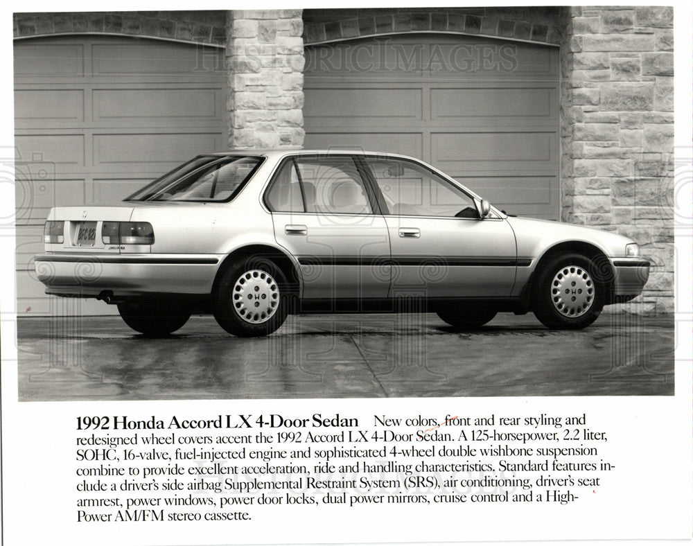 1992 The Honda Accord automobiles-Historic Images