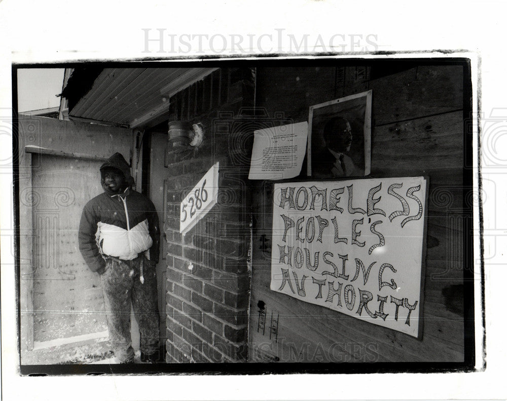 1990 Homeless Protest-Historic Images