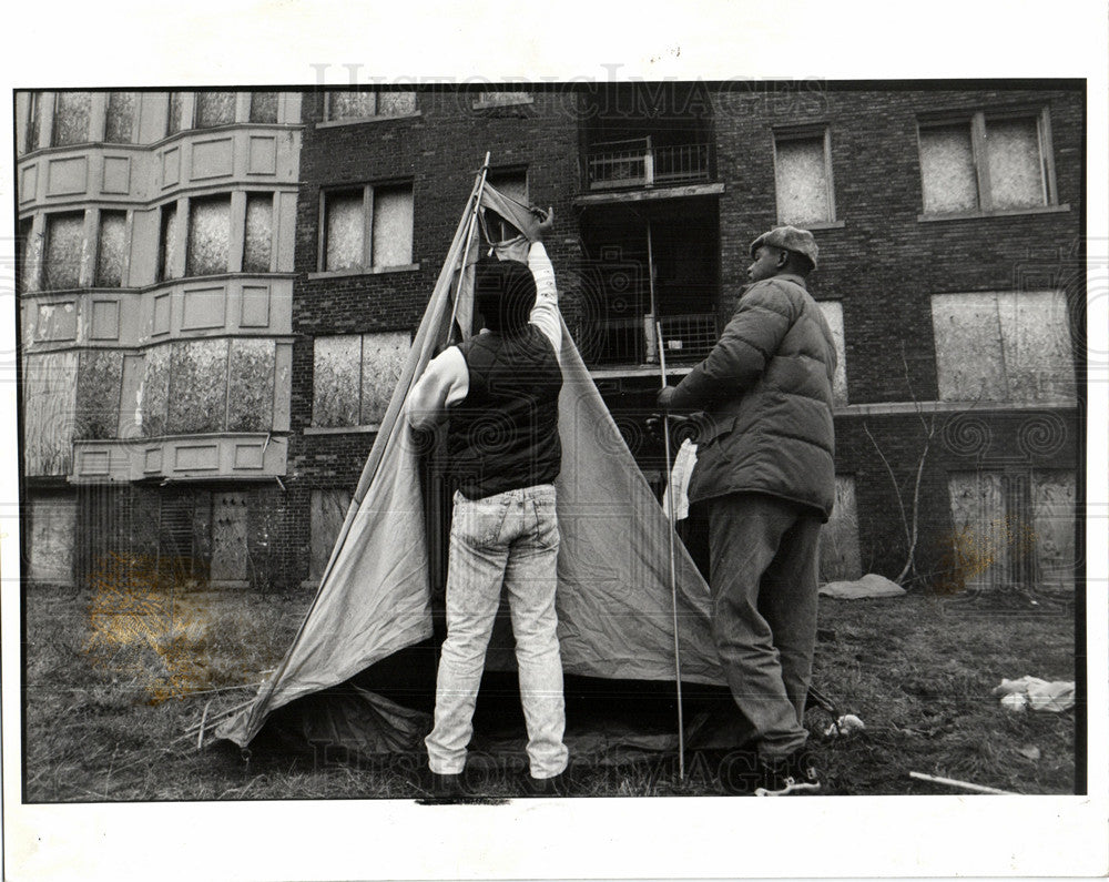 1991 Homeless Crisis team to tackle housing-Historic Images