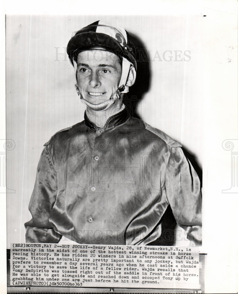 1963 Henry Wajda Rider Horse Tony DeSpirito-Historic Images