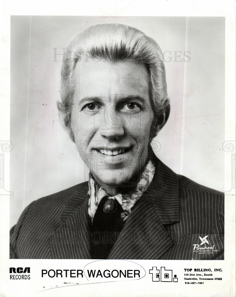 1971 Porter Wagoner singer-Historic Images