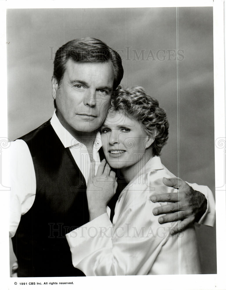 1995 Robert Wagner Sharon Gless tv-Historic Images