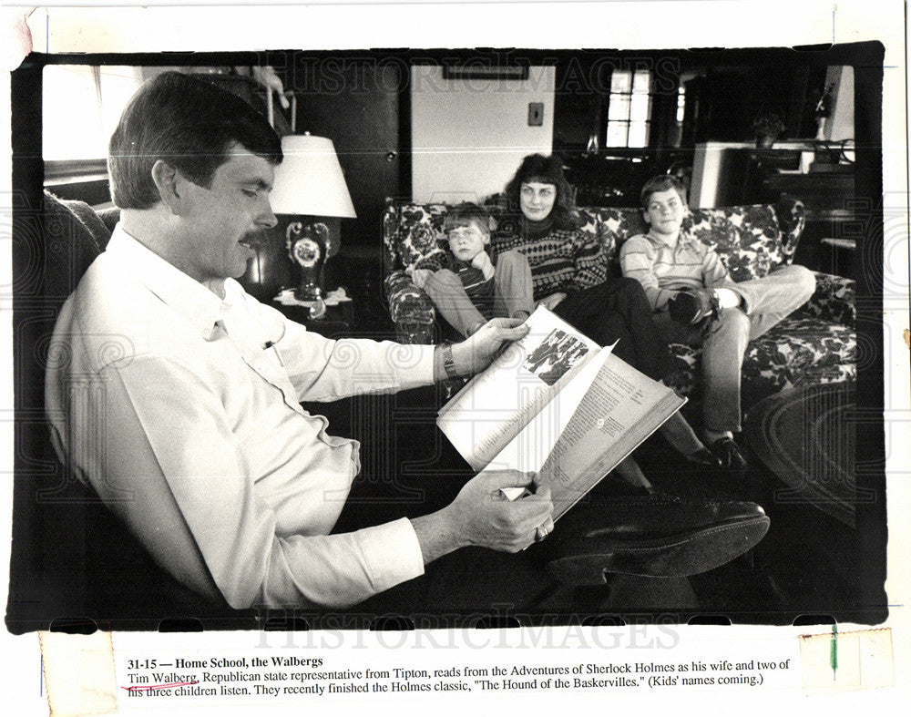 1988 Tim Walberg Republican state Tipton-Historic Images