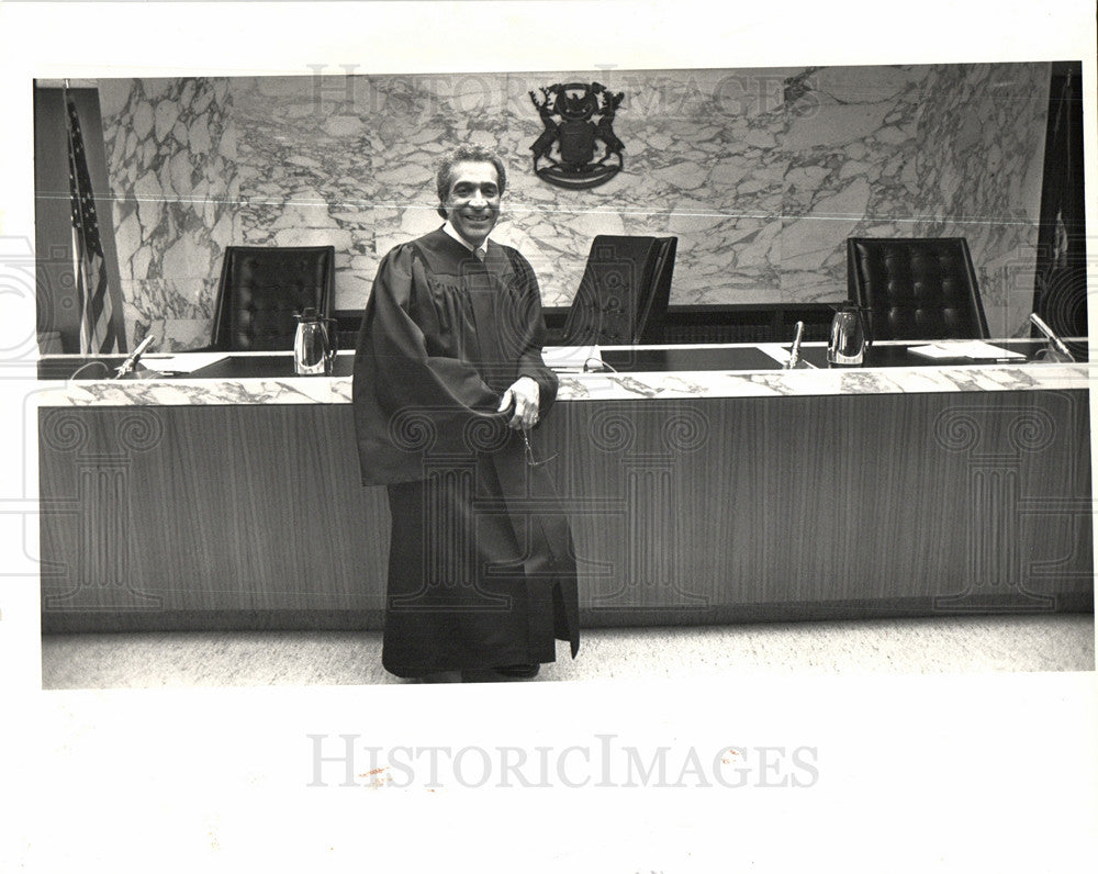 1983 Judge Myron Wahls Detroit Appeals-Historic Images