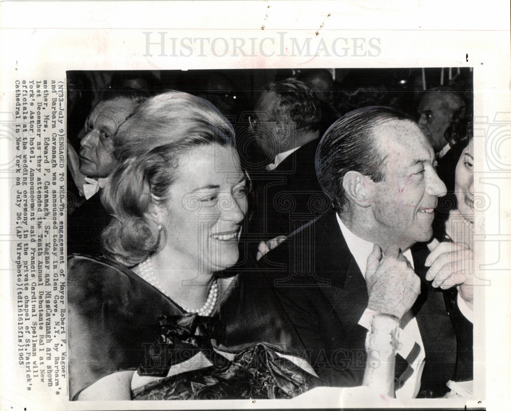 1965 Robert F. Wagner, Engagement-Historic Images