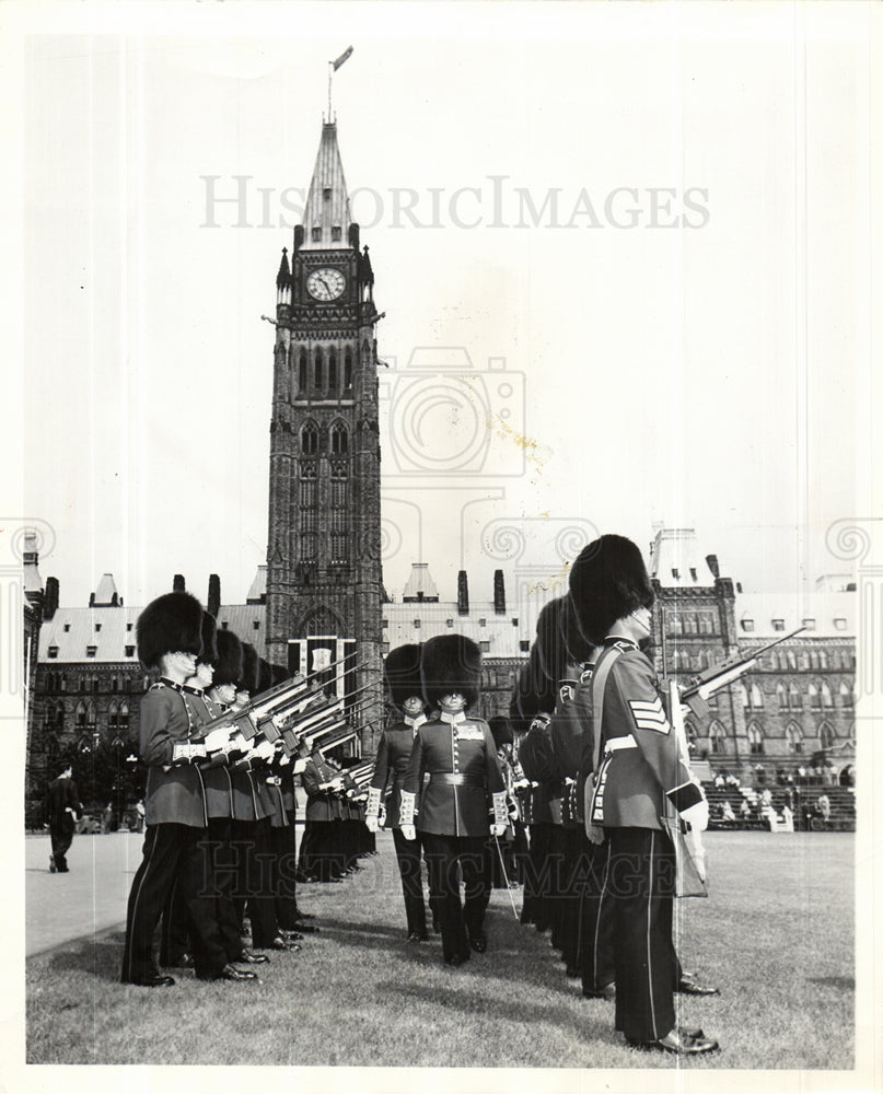 1961 Changing of The Guard Ottawa Canada-Historic Images