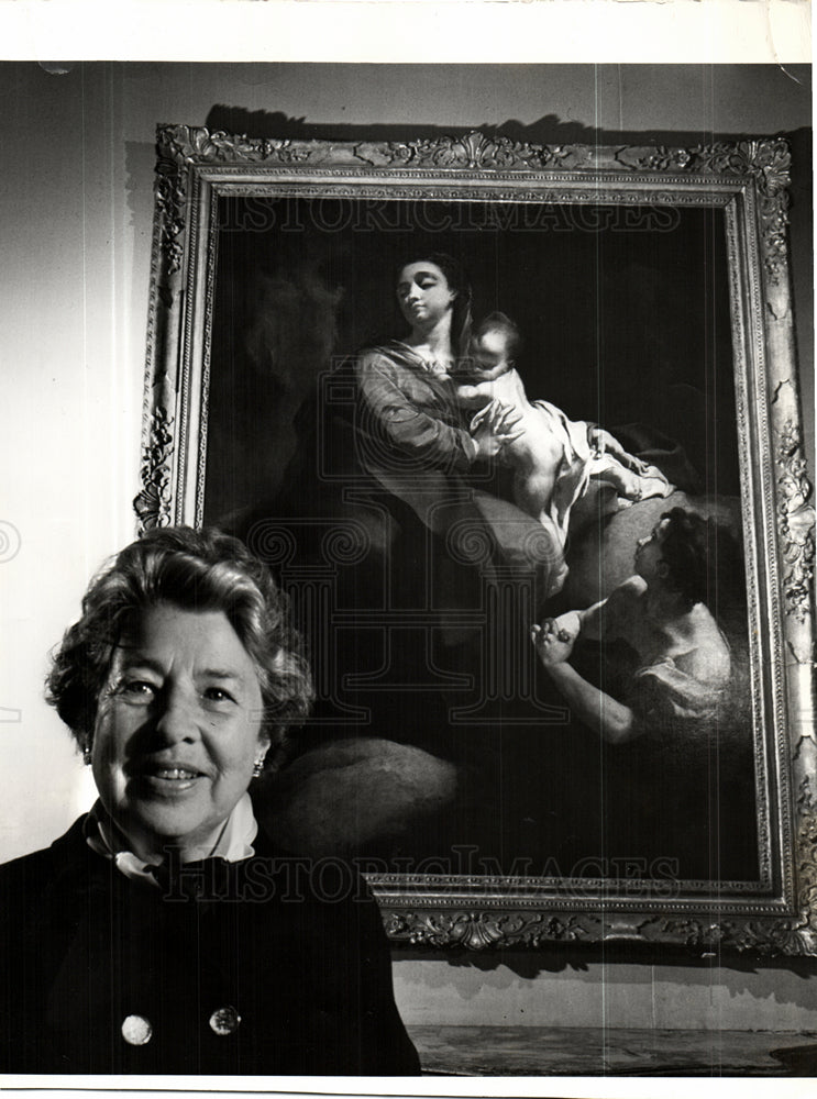 1976 Mrs. Edsel Ford Donation Painting-Historic Images