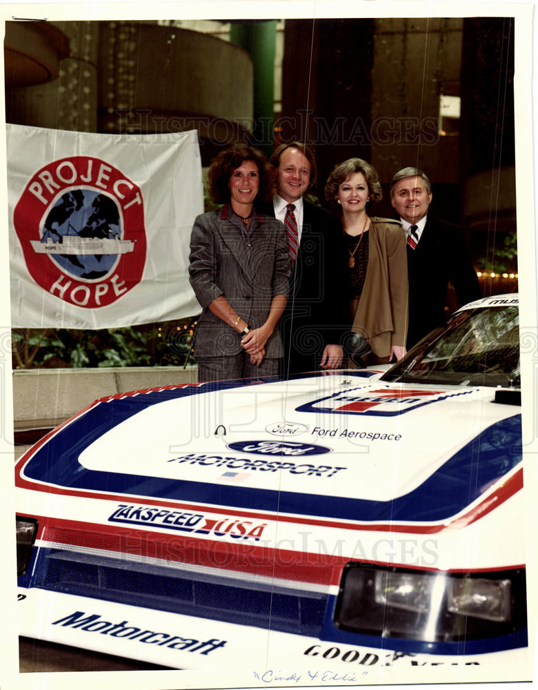 1984 edsel ford and cynthia ford-Historic Images
