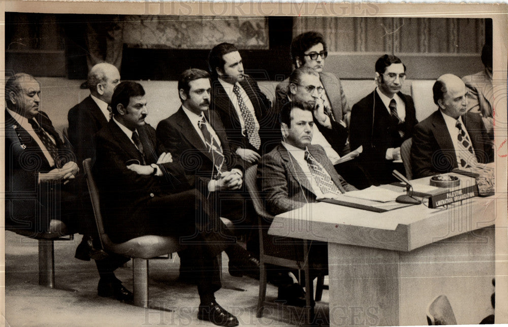 1976 PLO delegation Security Council East-Historic Images