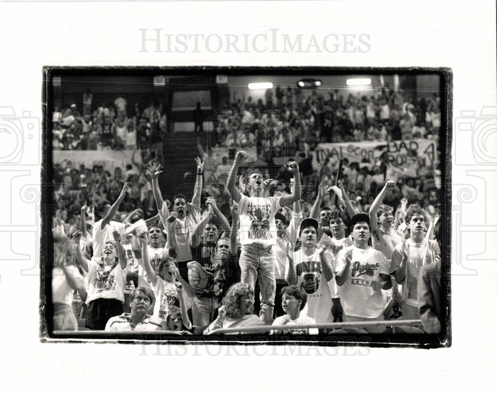 1989 Palace Detroit Stands-Historic Images