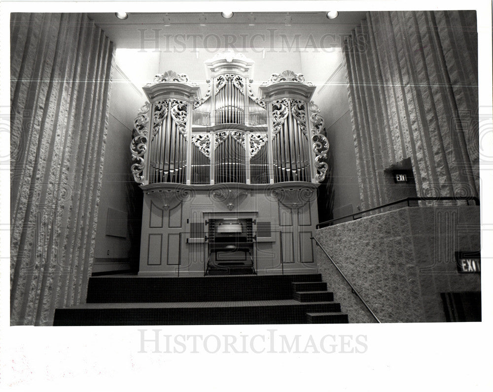 1985 Mechanical action pipe organ located-Historic Images