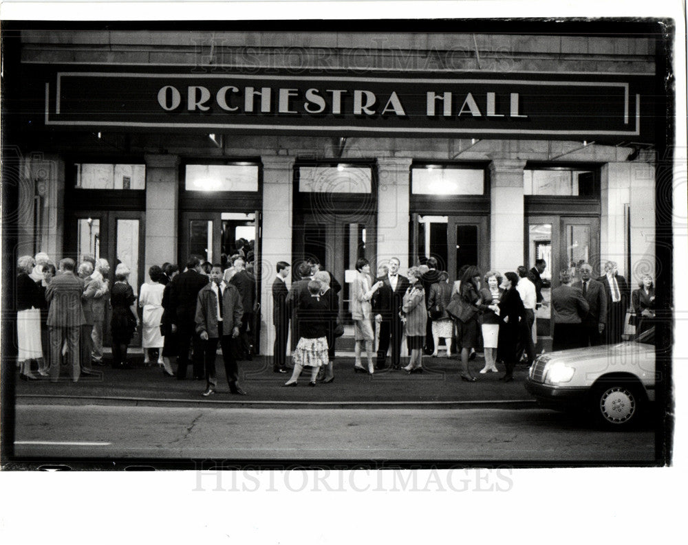 1989 Detroit Symphony Orchestra Hall-Historic Images