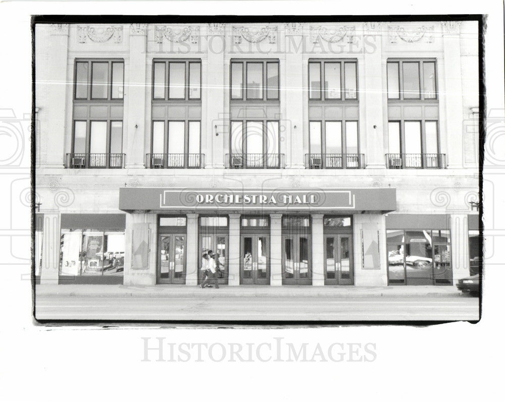 1989 Orchestra Hall-Historic Images