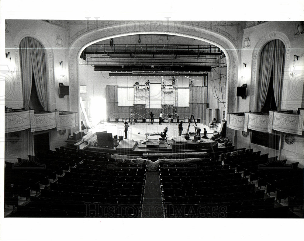 1985 Orchestra Hall Stage Work-Historic Images