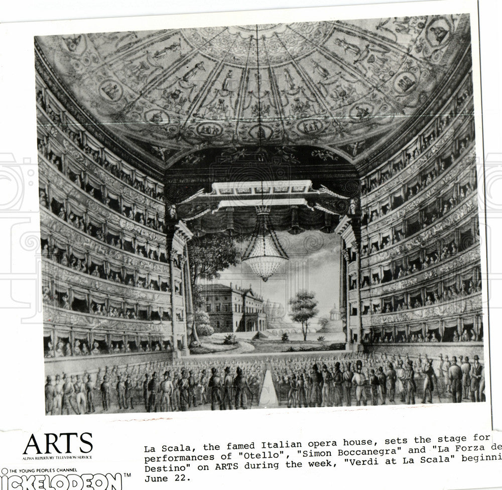 1981 La Scala opera-Historic Images