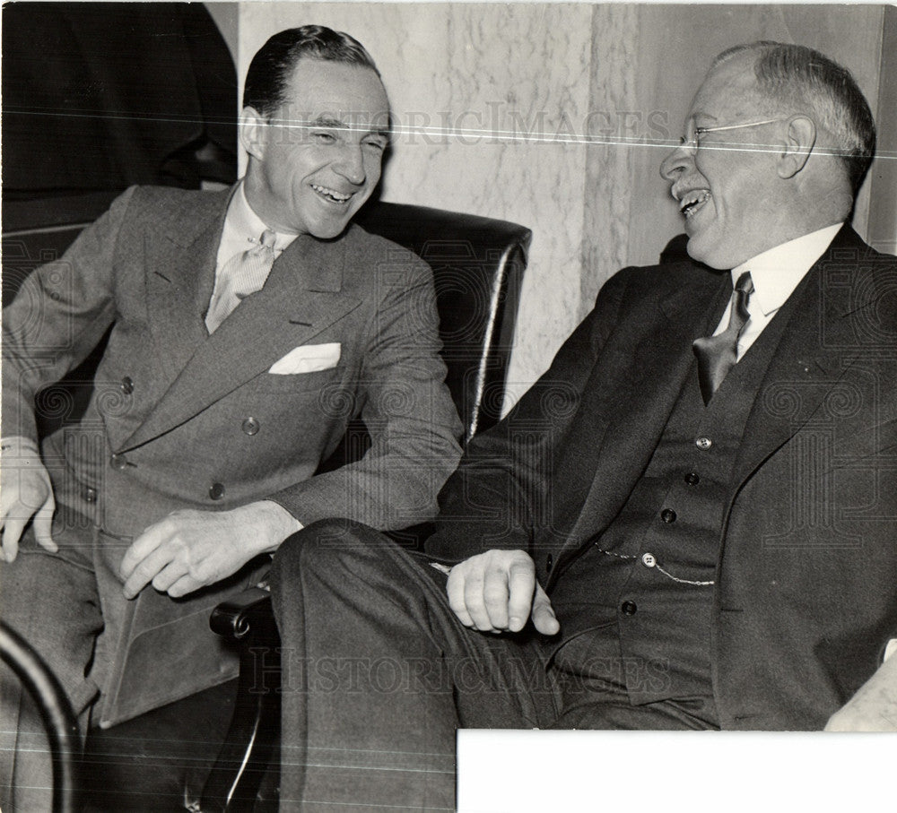 1934 Edsel Ford Frank Blair Senate Hearing-Historic Images