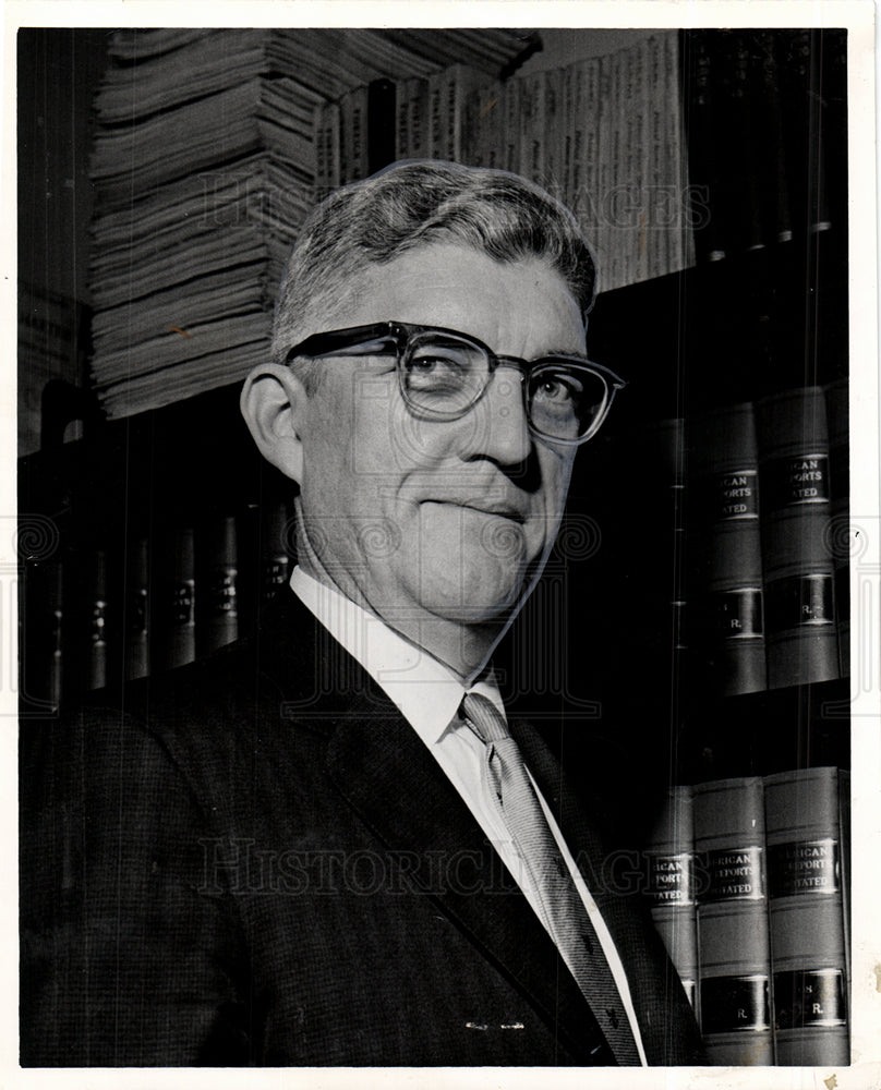 1963 Andrew C Wood Detroit Traffic Judge-Historic Images