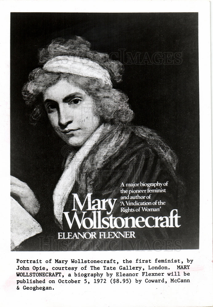 1976 Mary Wollstonecraft Writer Philosopher-Historic Images