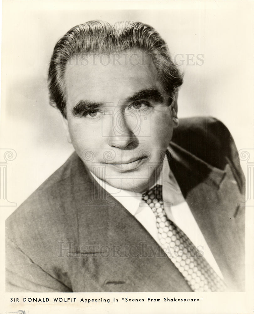 1960 Sir Donald Wolfit-Historic Images