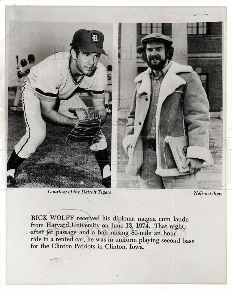 1975 Rick Wolff baseballer coach-Historic Images