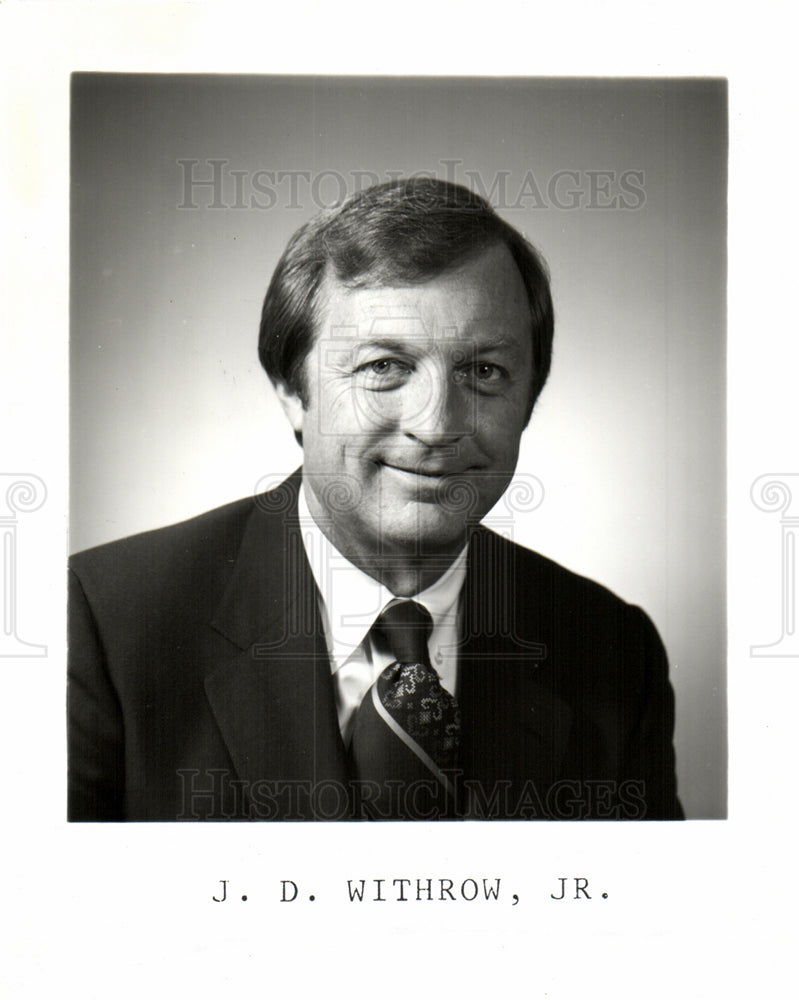 1982 J. D. WIthrow Jr.-Historic Images