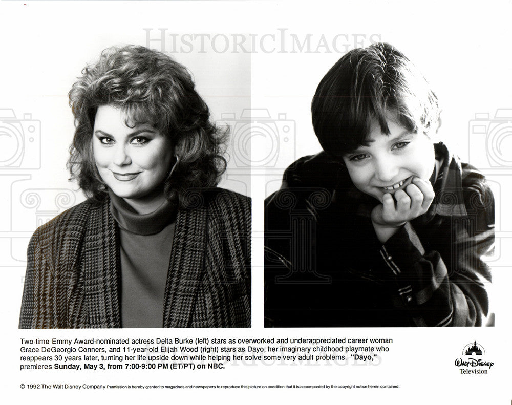 1992 delta burke actress.-Historic Images