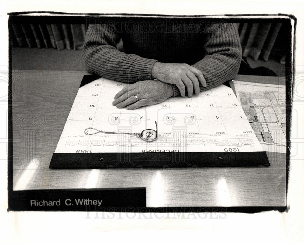 1989 Richard Withey Woodhaven Mayor-Historic Images