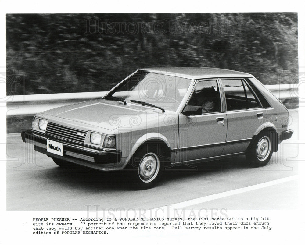 1981 1981 Mazda GLC POPULAR MECHANICS Car-Historic Images