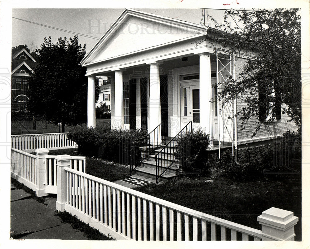 1973 Greek Revival home-Historic Images