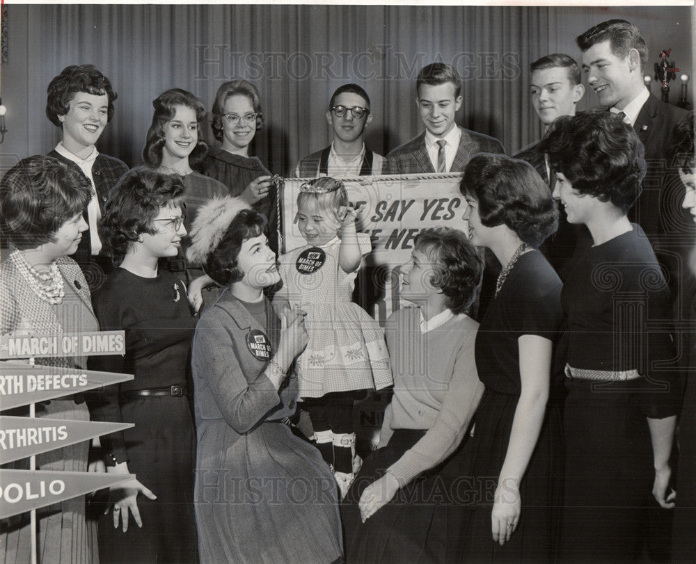 1962 March Of Dimes Miss Teen Chairman-Historic Images