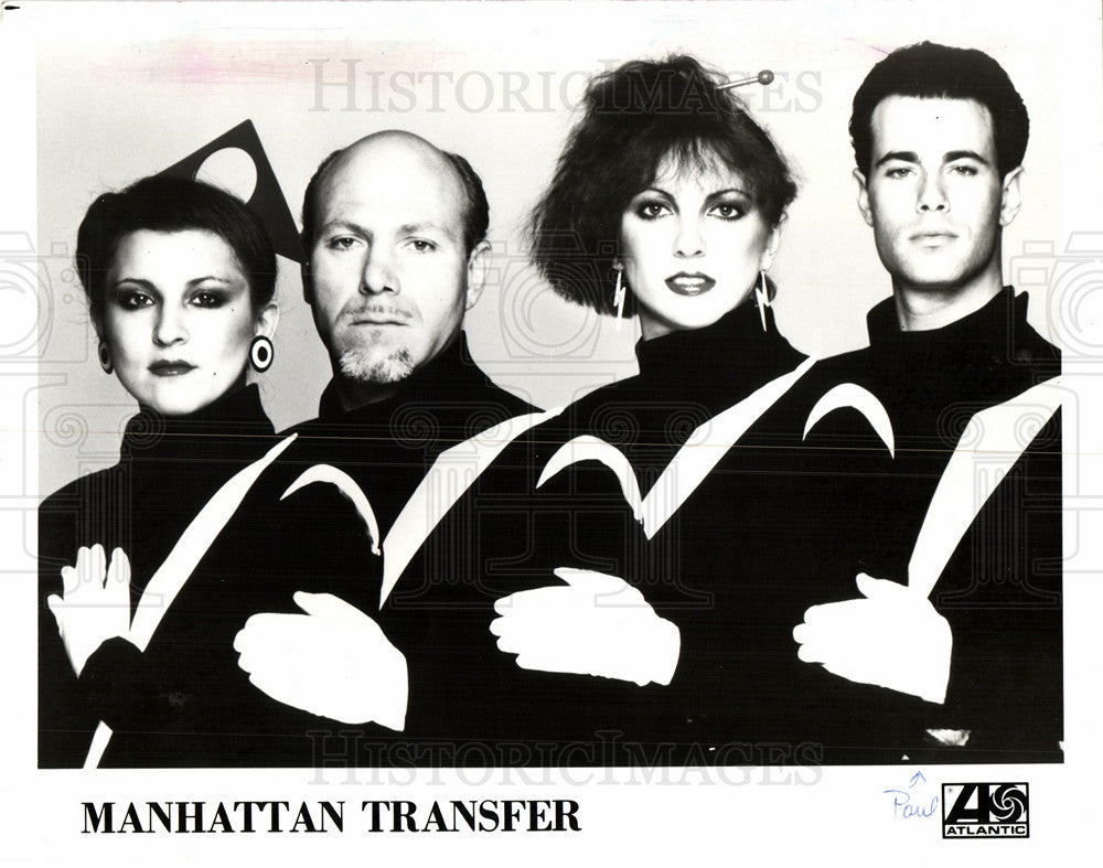 1985 Manhattan Transfer vocal music Paul-Historic Images