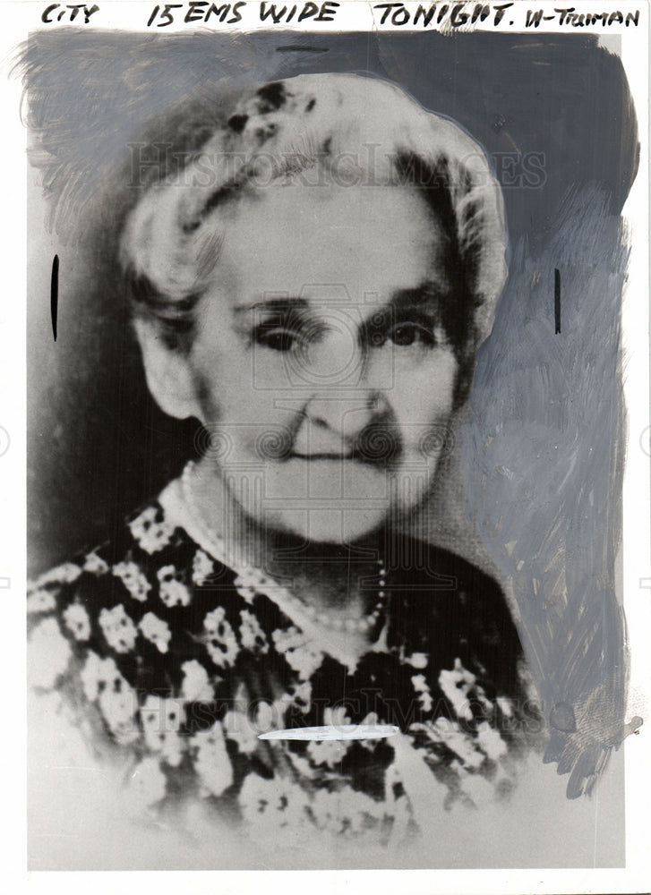 1956 Martha Ellen Young Truman Missouri-Historic Images