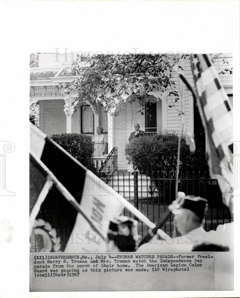 1967 Former President Truman and wife-Historic Images