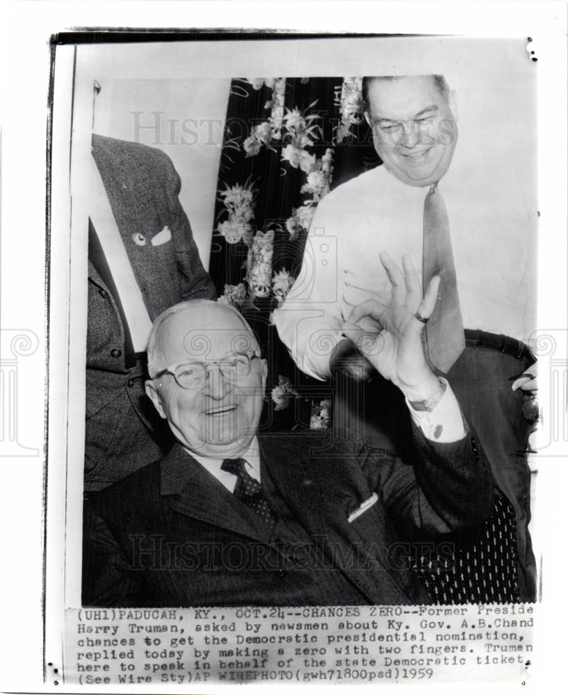 1959 Harry  Truman President-Historic Images