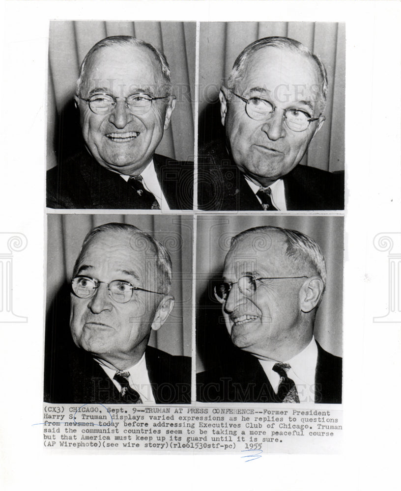 1955 Harry S.Truman President United States-Historic Images