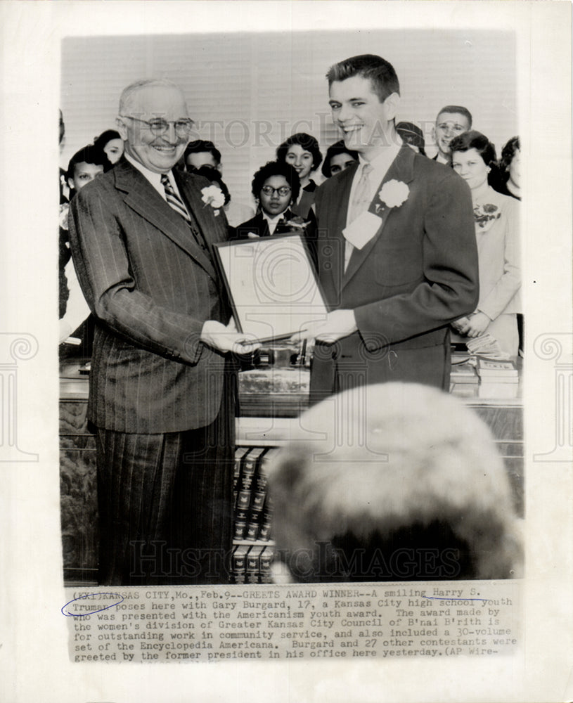 1955 Harry S Truman President United States-Historic Images