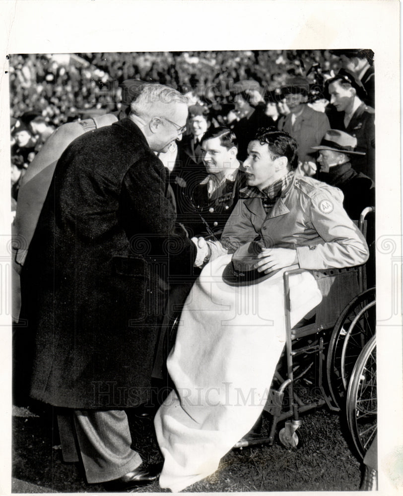 1946 PRESIDENT TRUMAN Chicago war casualty-Historic Images