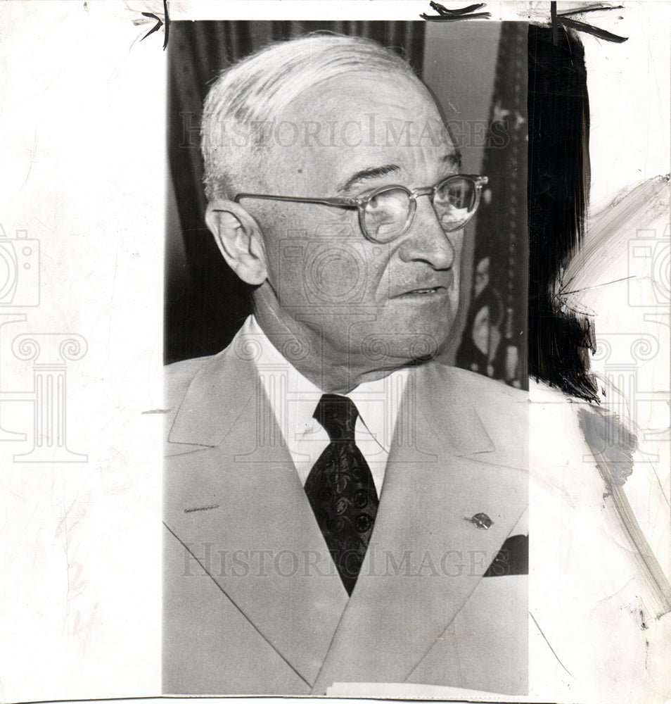 1950 Harry S. Truman US President Vice FDR-Historic Images