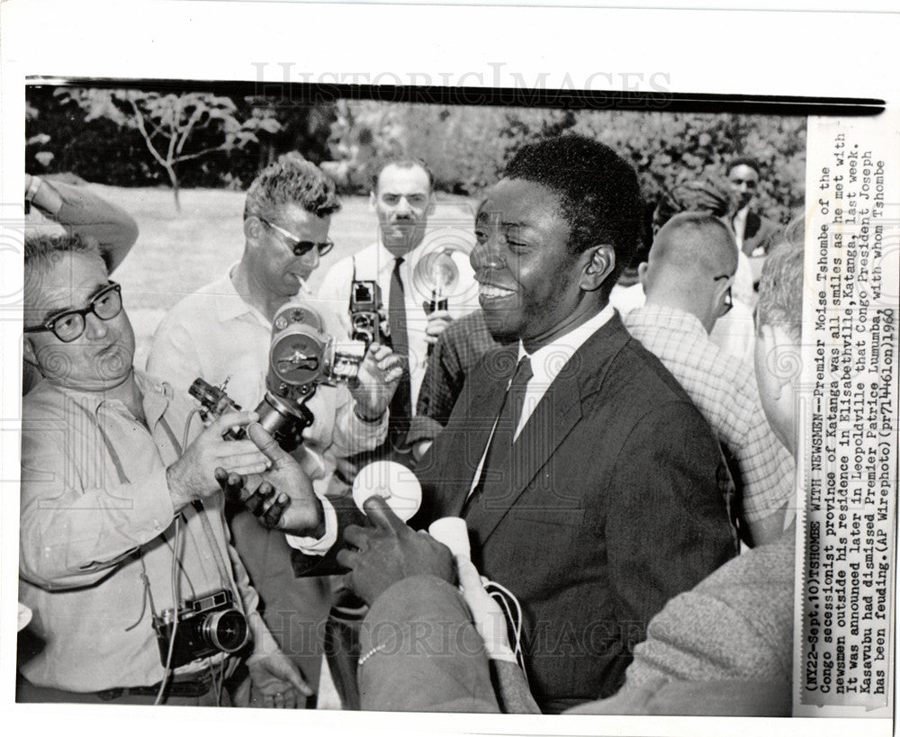 1960 moise tshombe politician congolese-Historic Images