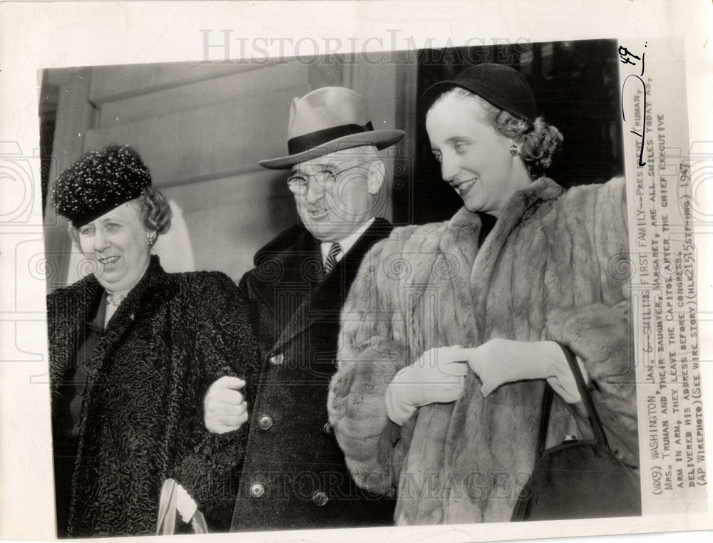 1947 Harry S. Truman President-Historic Images
