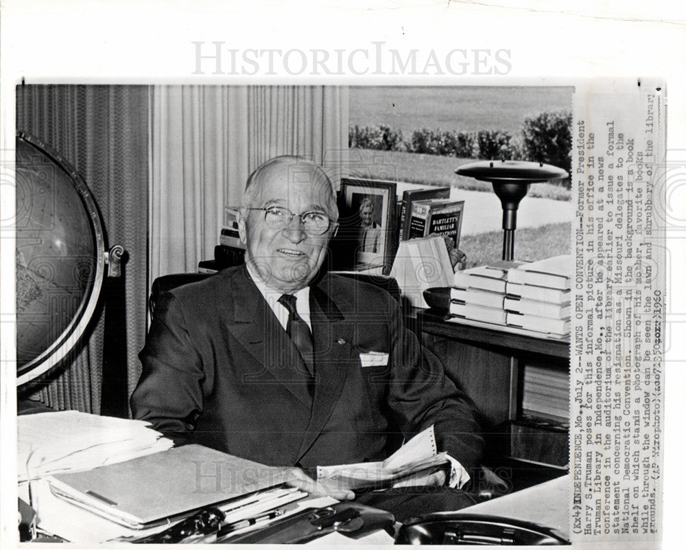 1960 President Harry Truman Library-Historic Images