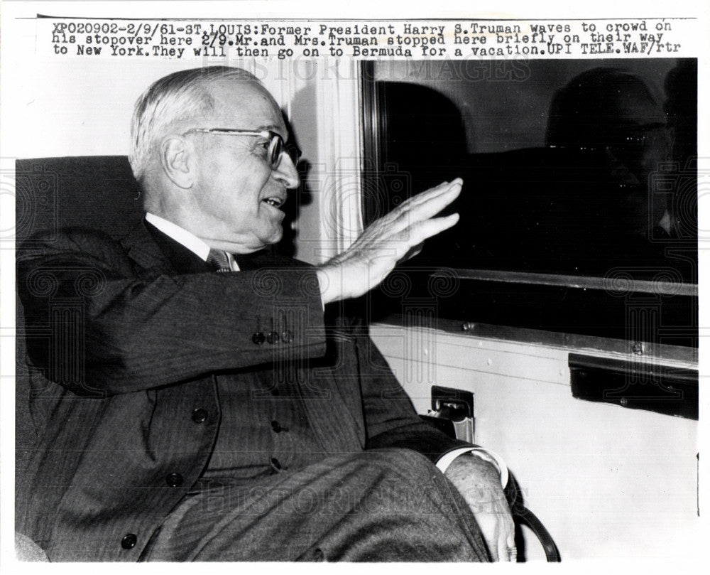 1961 harry truman 33rd-president u.s.-Historic Images