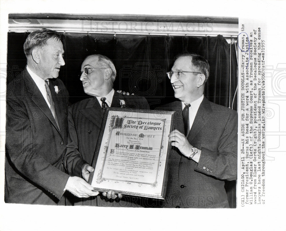 1955 Harry S Truman President United States-Historic Images