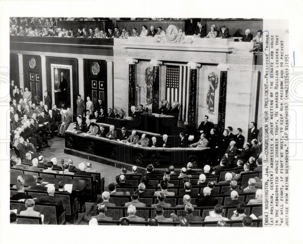 1951 harry truman 33rd-president u.s.-Historic Images