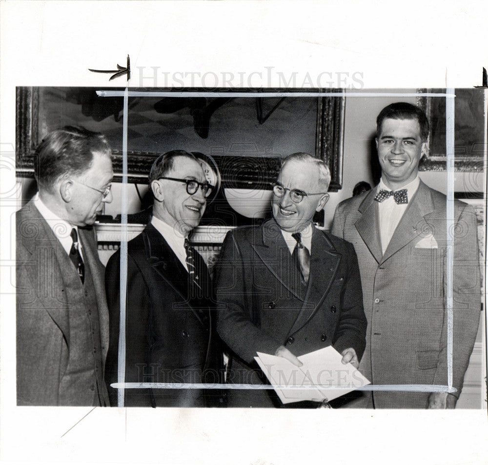1951 Mayot Cobo President Truman Williams-Historic Images