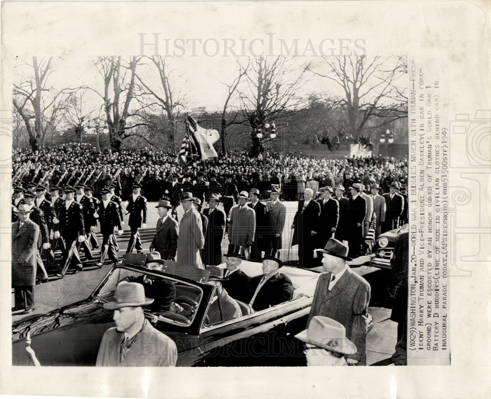 1949 President Harry Truman Alben Barkley-Historic Images