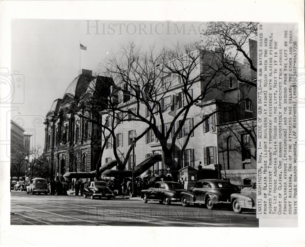 1950 Blair House President Truman-Historic Images