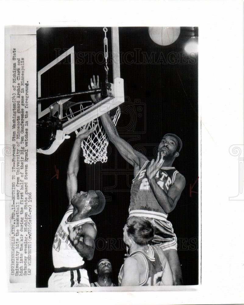 1966 Stan Washington Michigan basketball-Historic Images